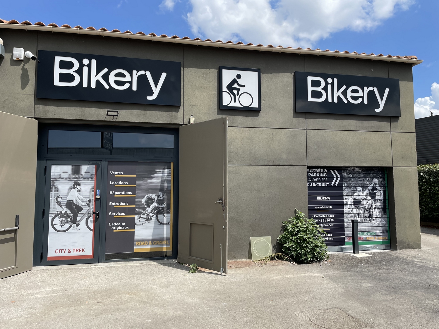 Facade magasin Bikery